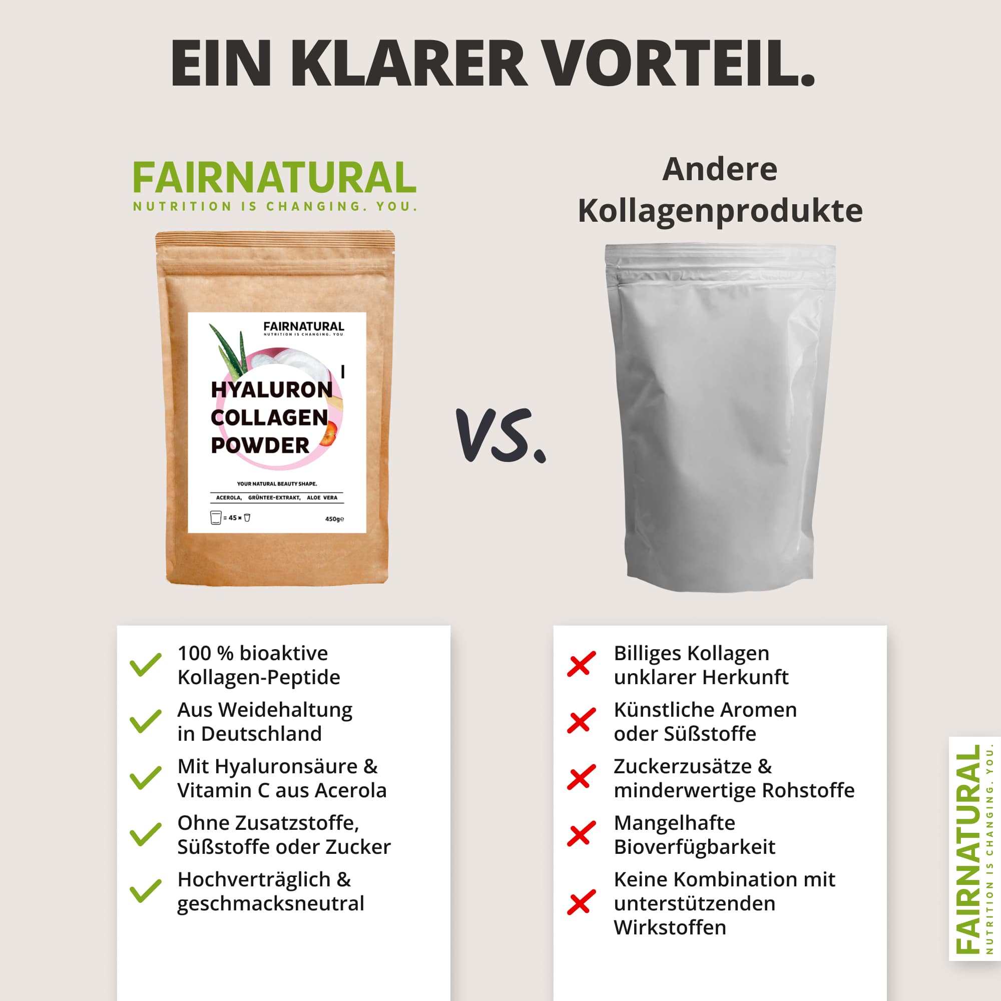 Collagene ialuronico in polvere