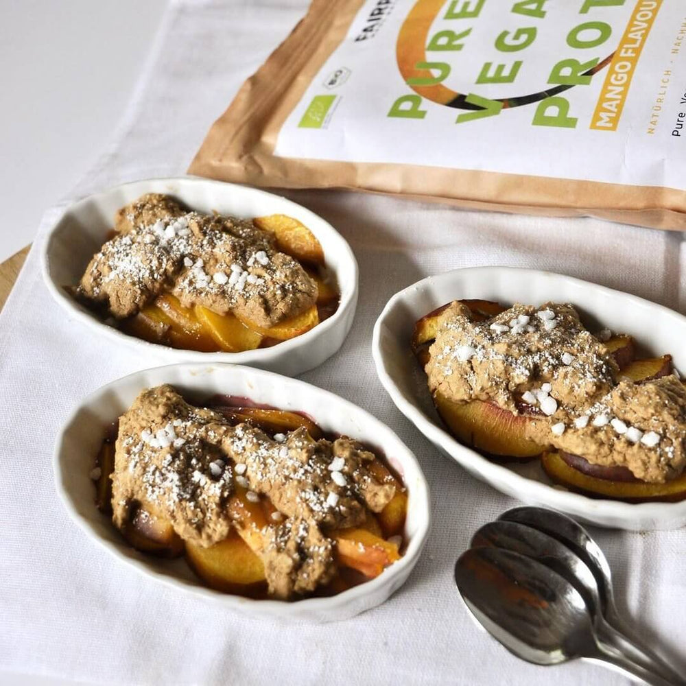 Crumble alla pesca