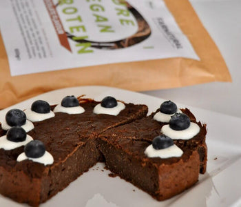Brownie vegano alla zucca