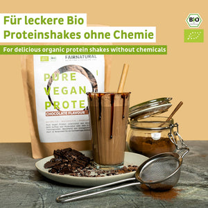 
                  
                    Carica l'immagine nel visualizzatore della galleria, Organic Vegan Protein Powder Chocolate without Soy
                  
                