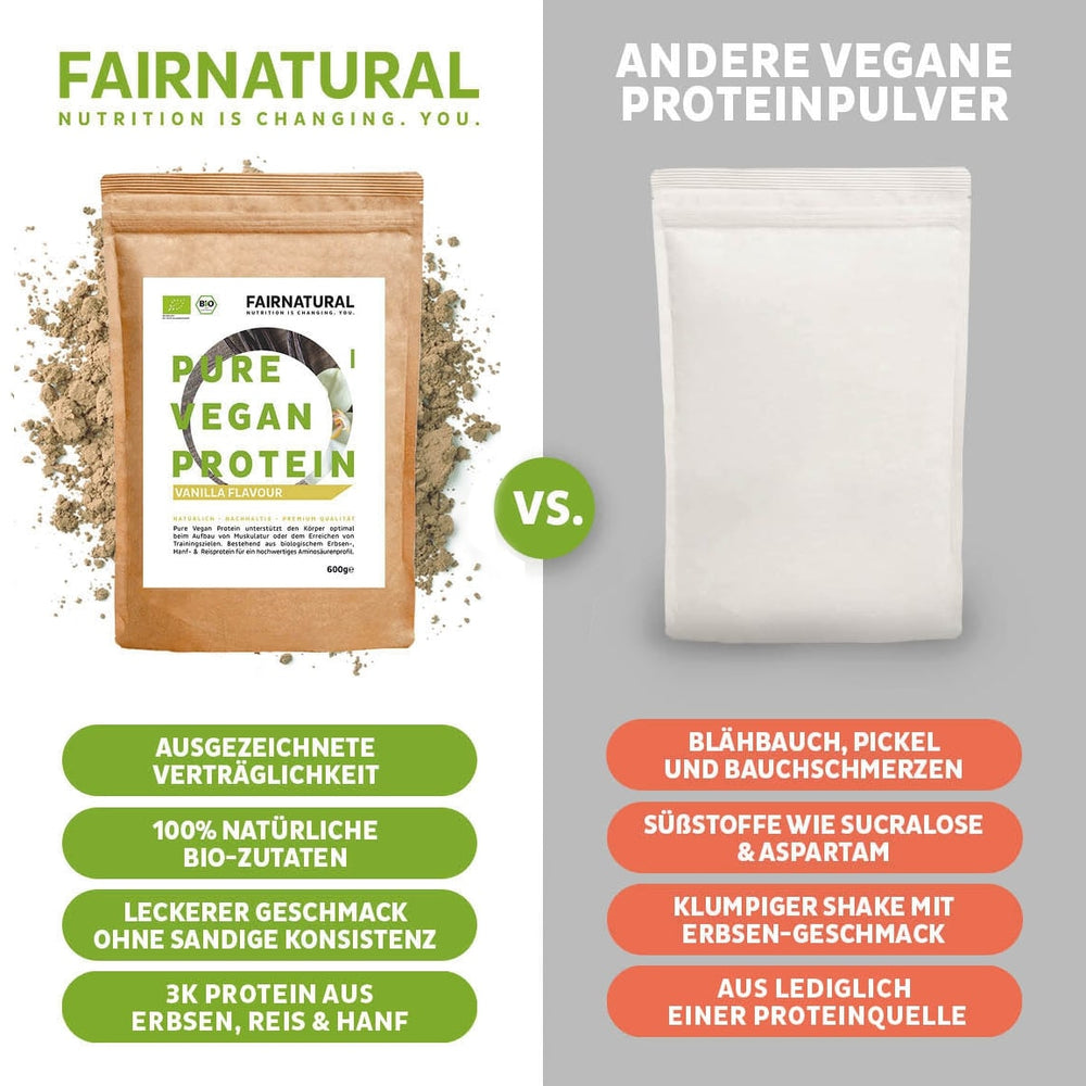 
                  
                    Carica l'immagine nel visualizzatore della galleria, Organic Vegan Protein Powder Vanilla without Soy
                  
                