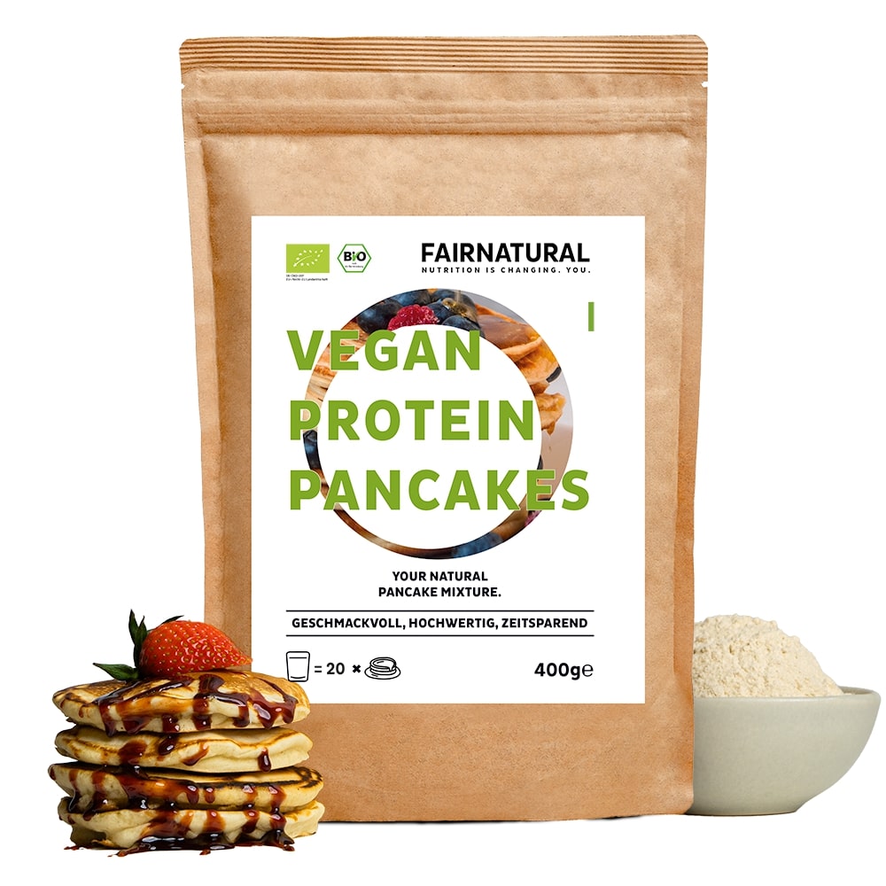 Pancake proteici biologici Vegan